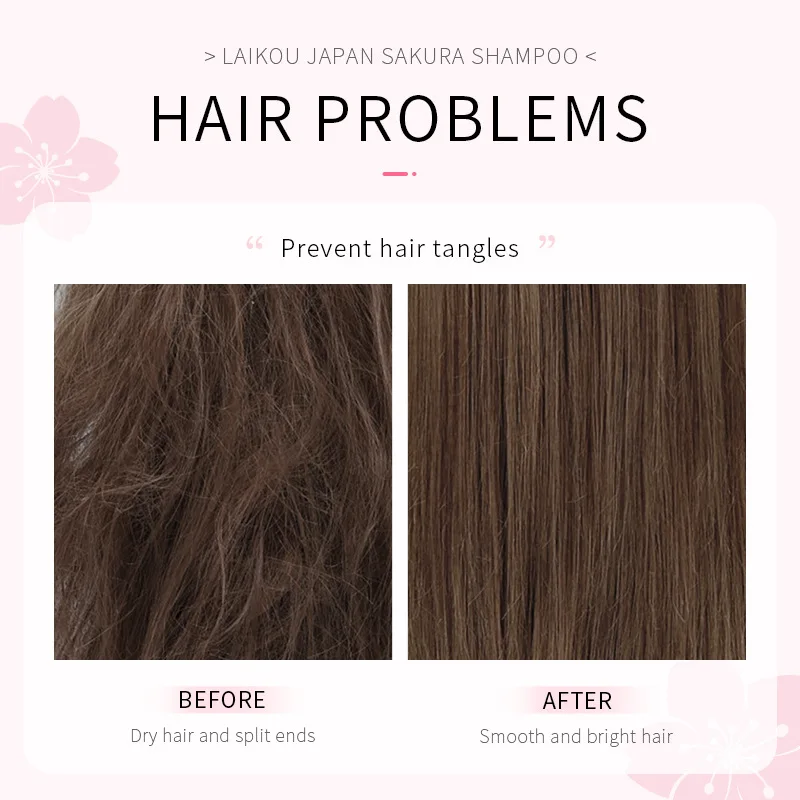 LAIKOU japonia Sakura szampon  – Hair Care Dandruff recenzja i cena