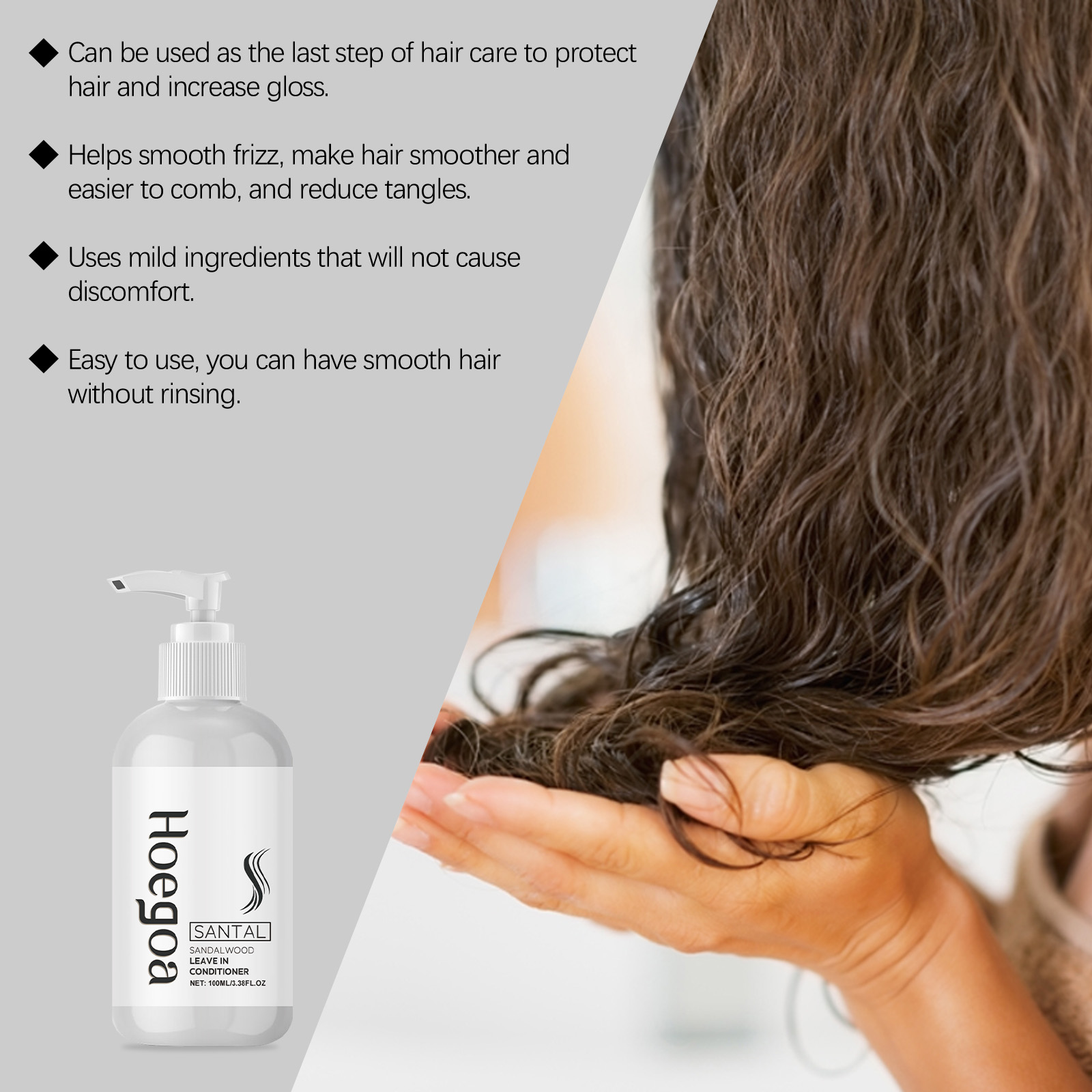 Bezszlukowy odżywka naprawcza  – Hair Care Lotion recenzja i cena
