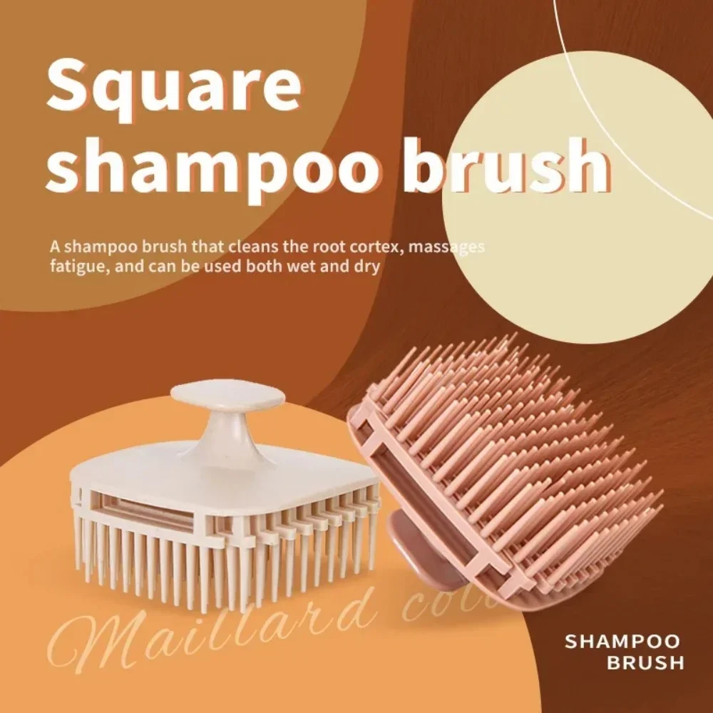 Miękka silikonowa szczotka do  – Hair Care Dandruff recenzja i cena